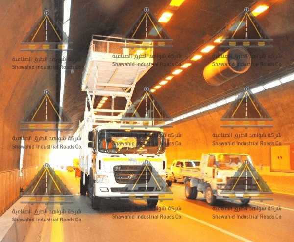 Traffic safety inside the tunnels