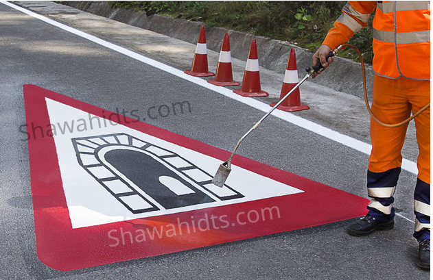 Thermal Markings - Road markings