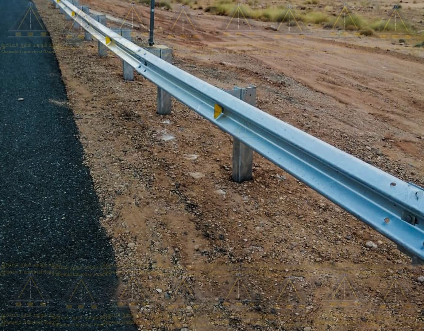 Road safety system -Guardrail