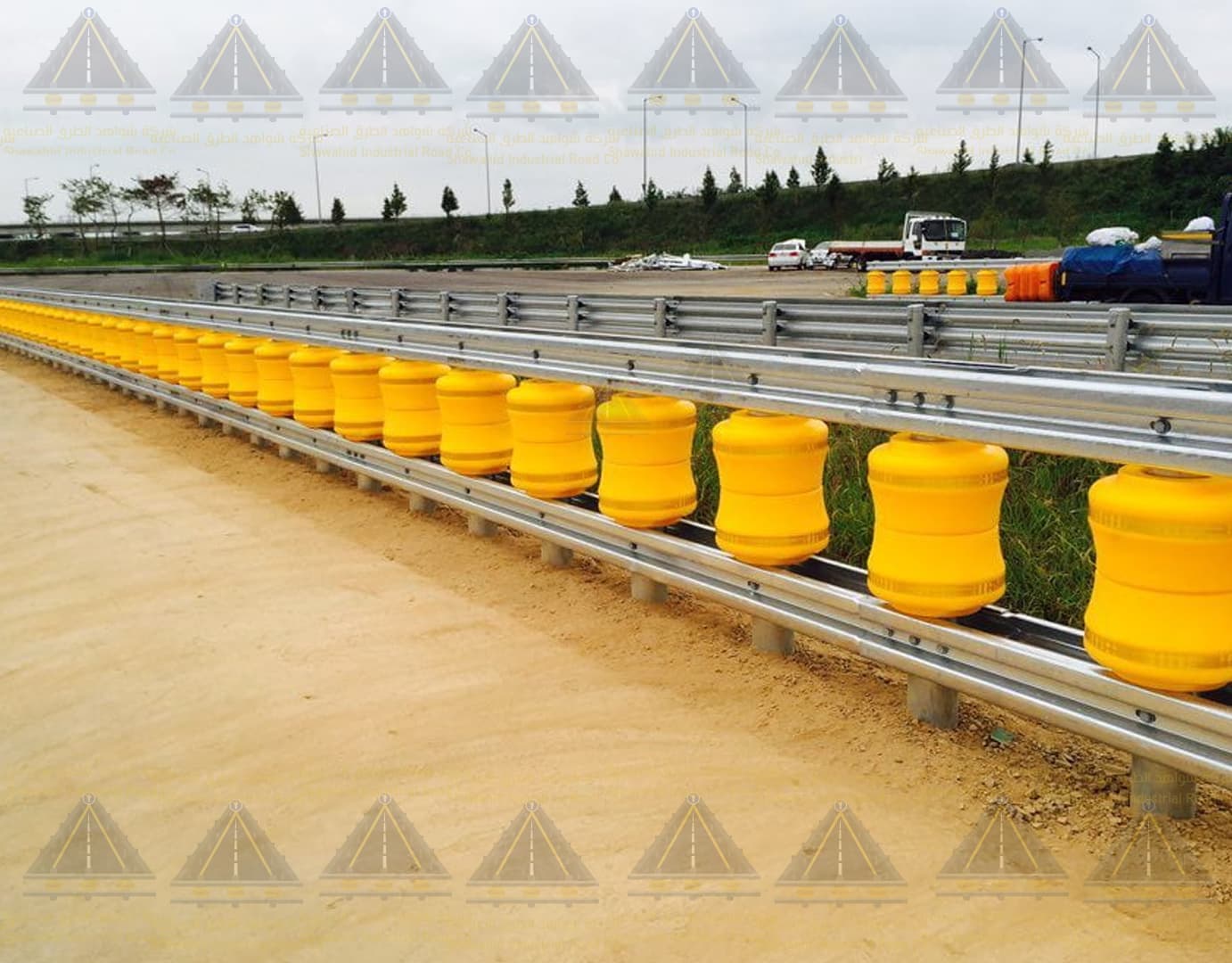 Road safety system - Safety Roller Barriers