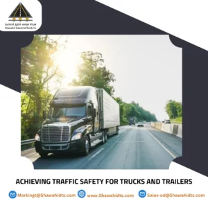 head - traffic safety - truck trailers rulers