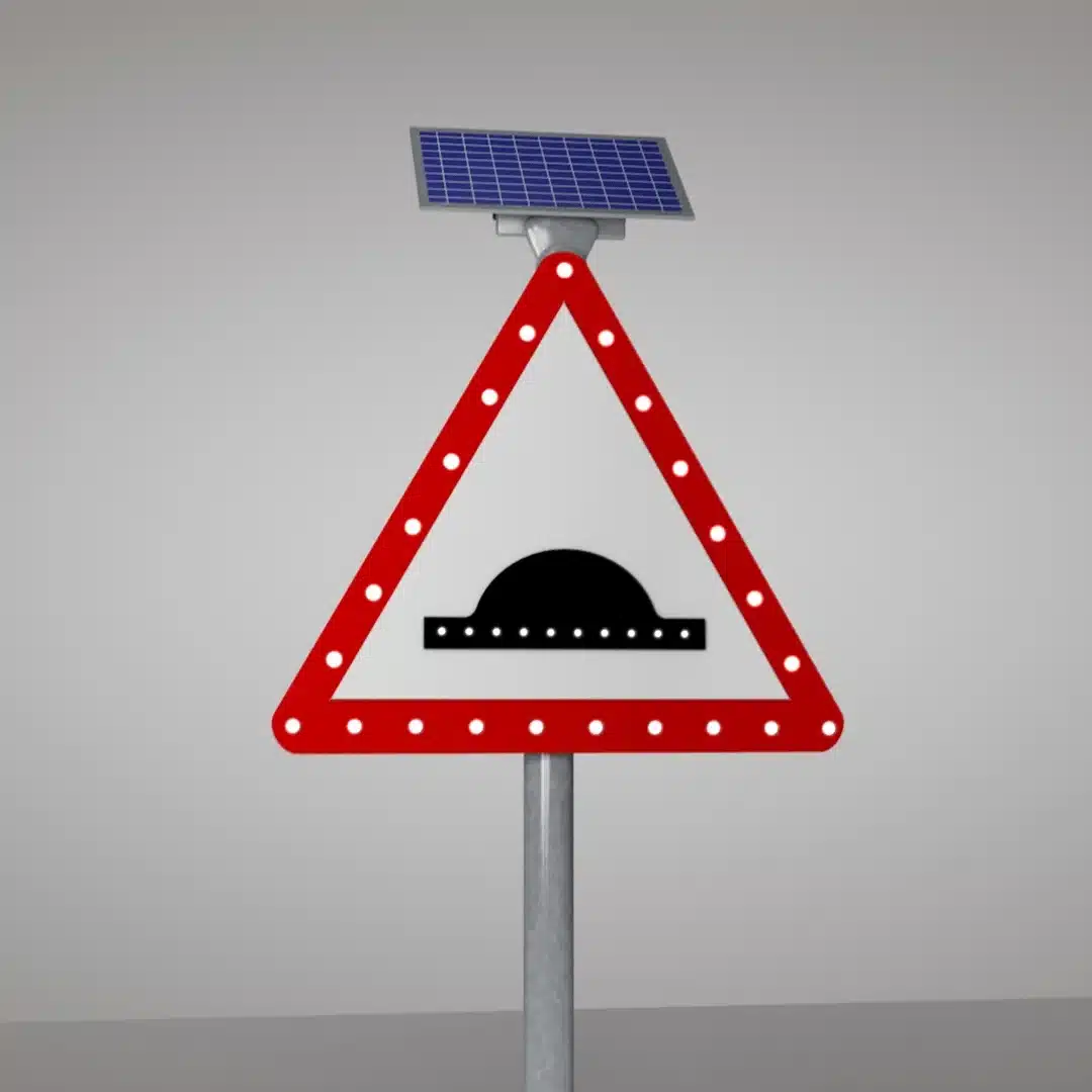 Solar traffic signs