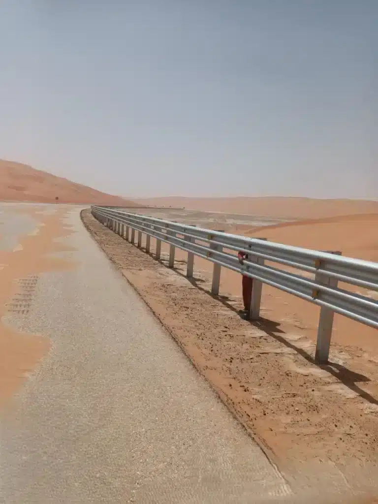 highway-steel-guardrail Highway steel guardrail system