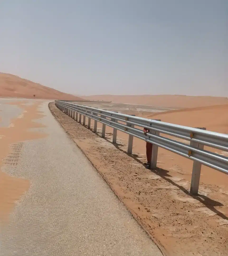Highway guardrails