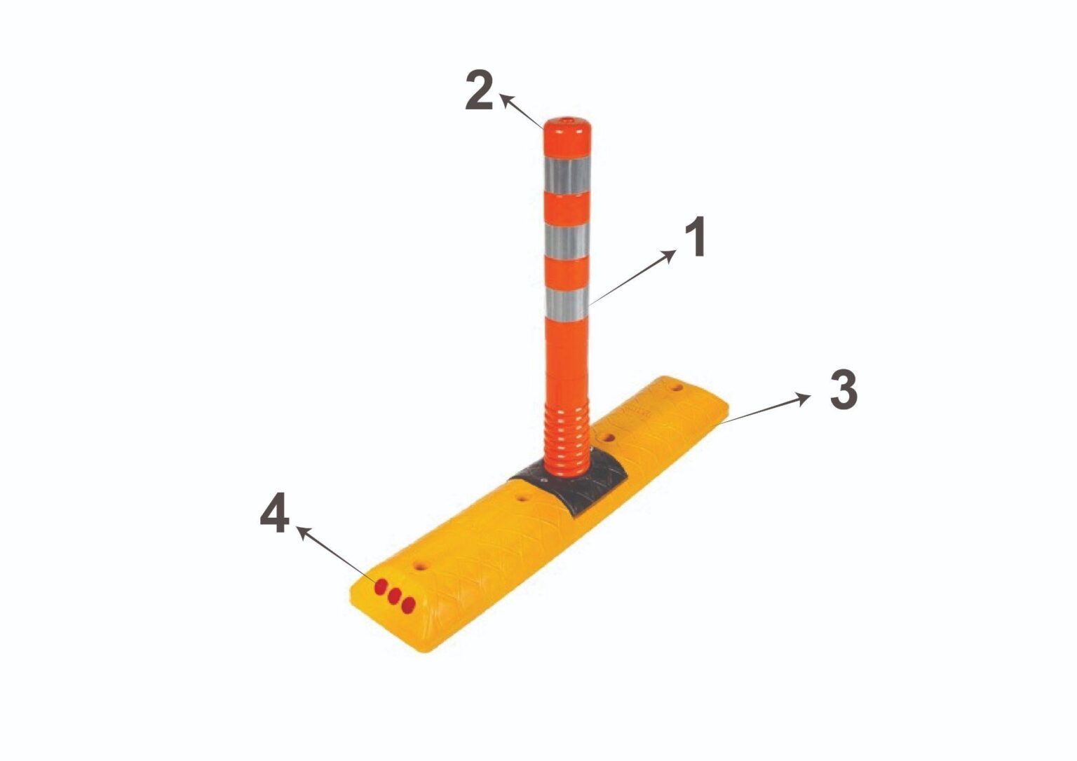 Flexible Post Long Base