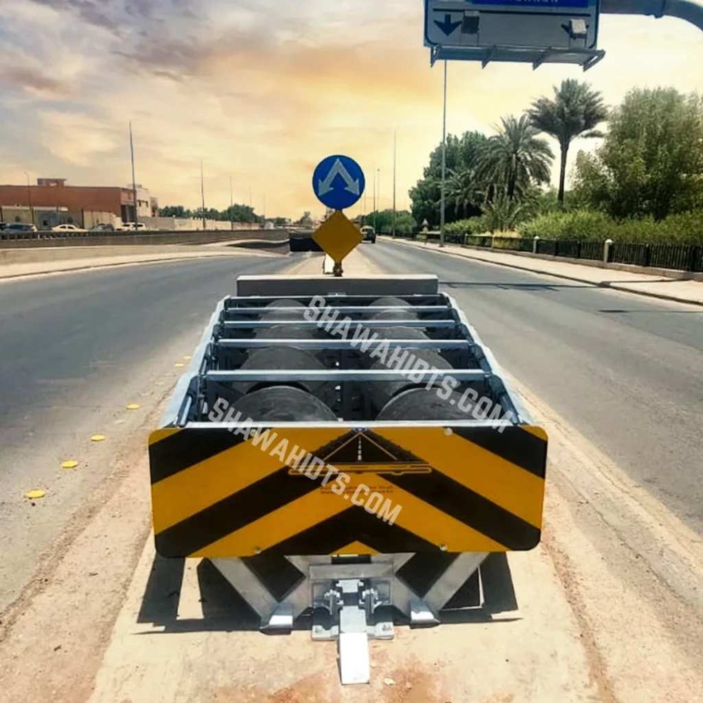 Crash Cushion - traffic safety - traffic accidents