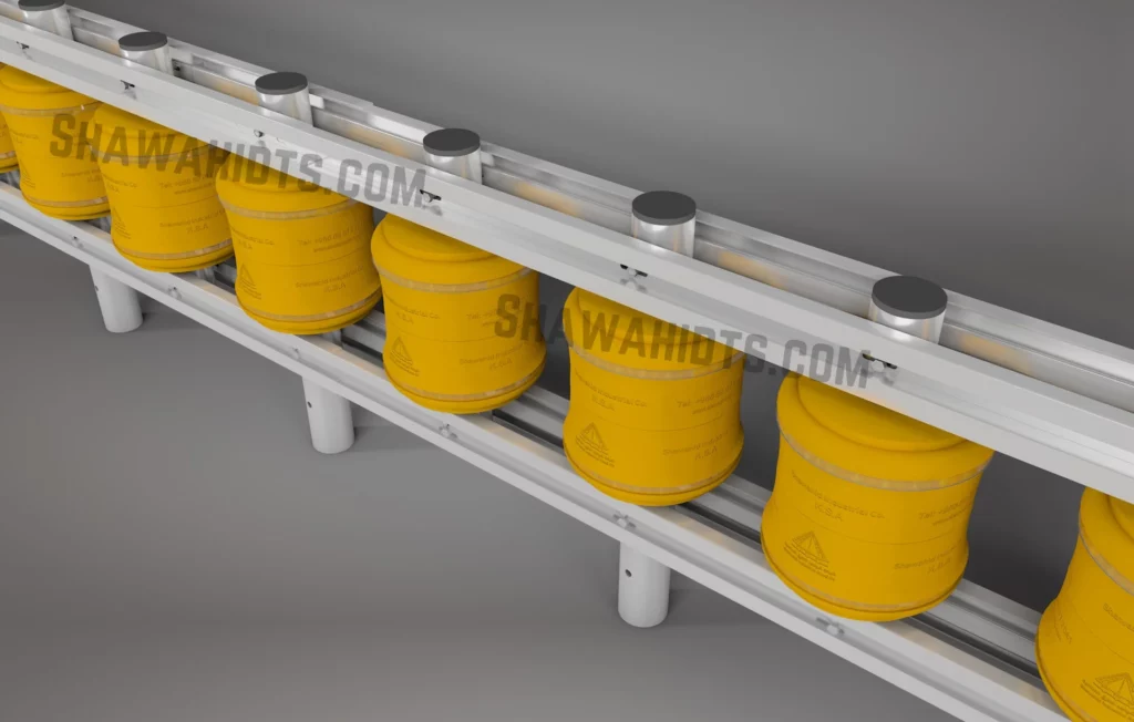 safety roller road barrier - Mash systems