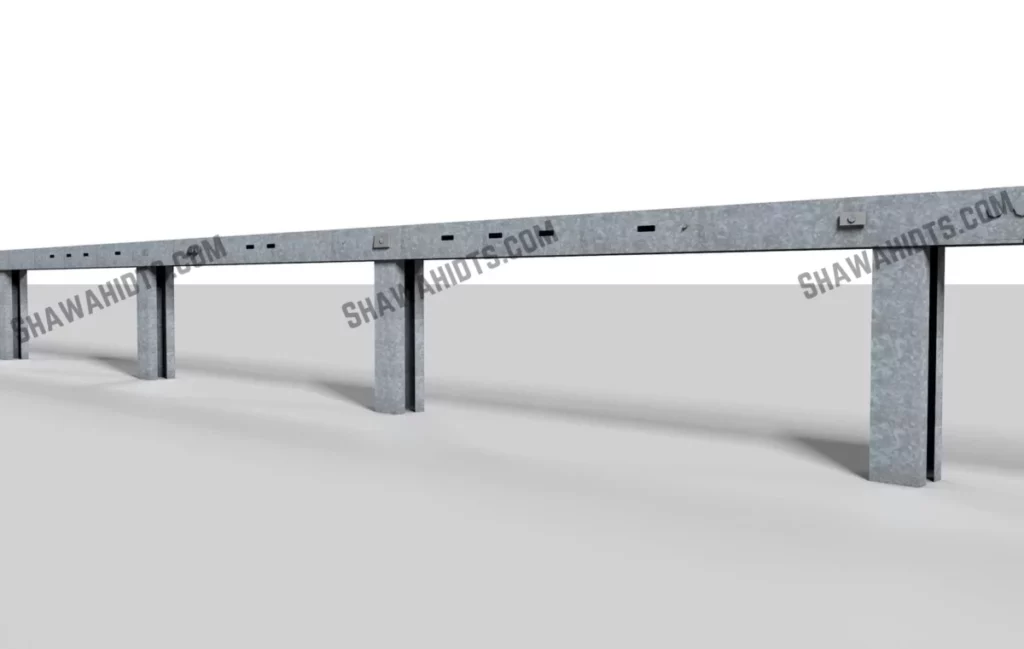 Megasrail road barrier - Mash systems