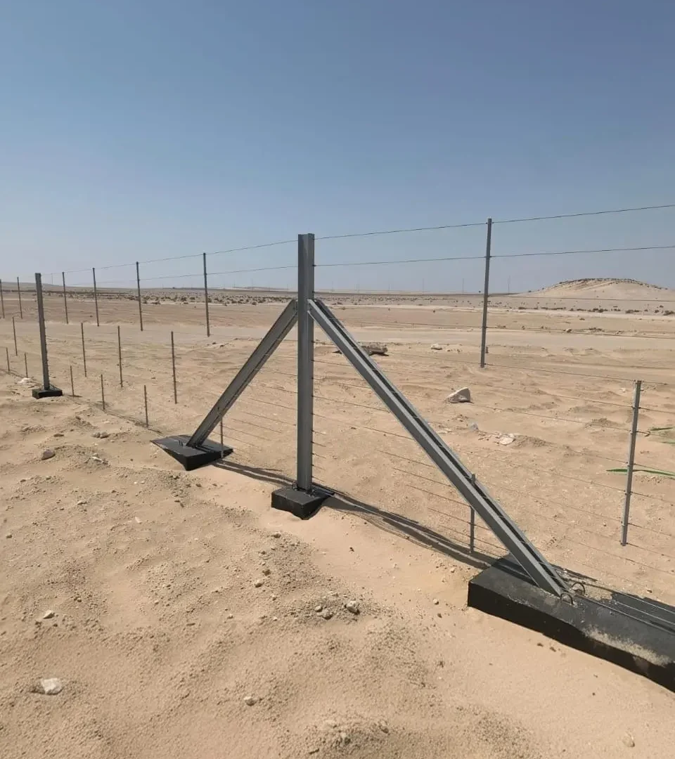 sand animal fence