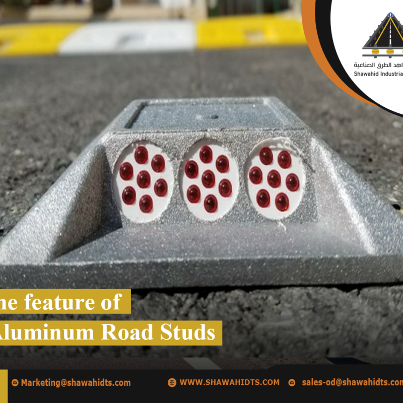 aluminium road studs