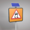 solar road signs