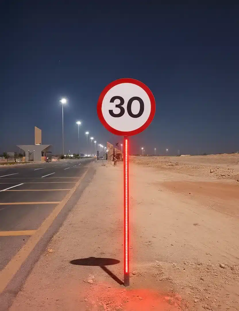 Illuminating Traffic Signs