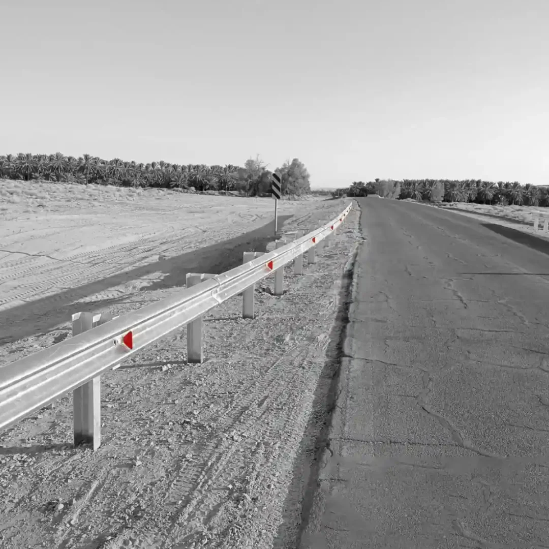 Guardrail butterfly reflectors