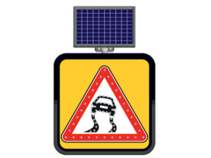 Solar Traffic Signs -Road Intersection