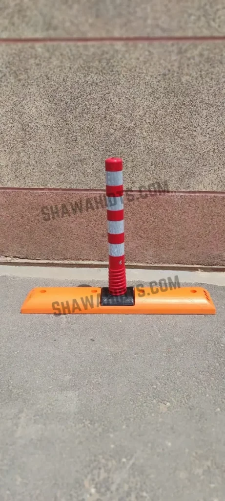 flexible posts with long base - shawahid industrial roads co.