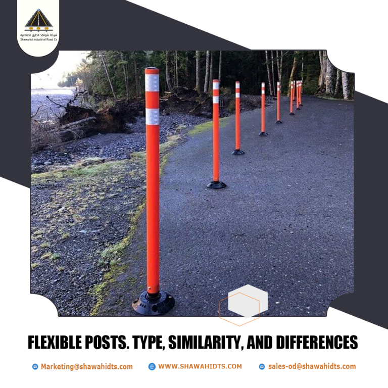 traffic safety flexible post