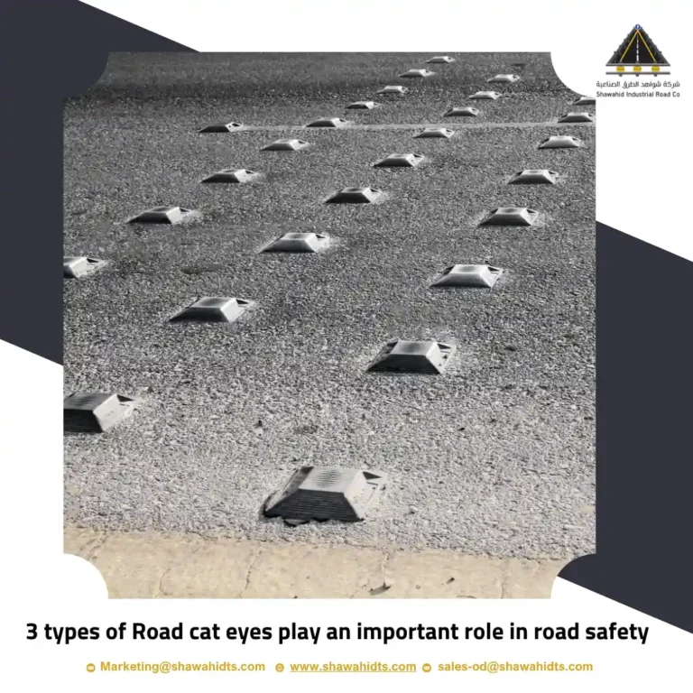 3 types of Road cat eyes play an important role in road safety