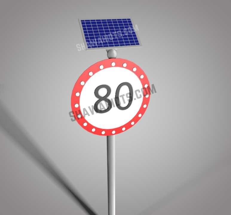 solar traffic signs