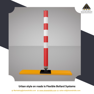 Urban style on roads is Flexible Bollard Systems