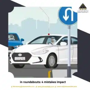 in roundabouts: 4 mistakes impact
