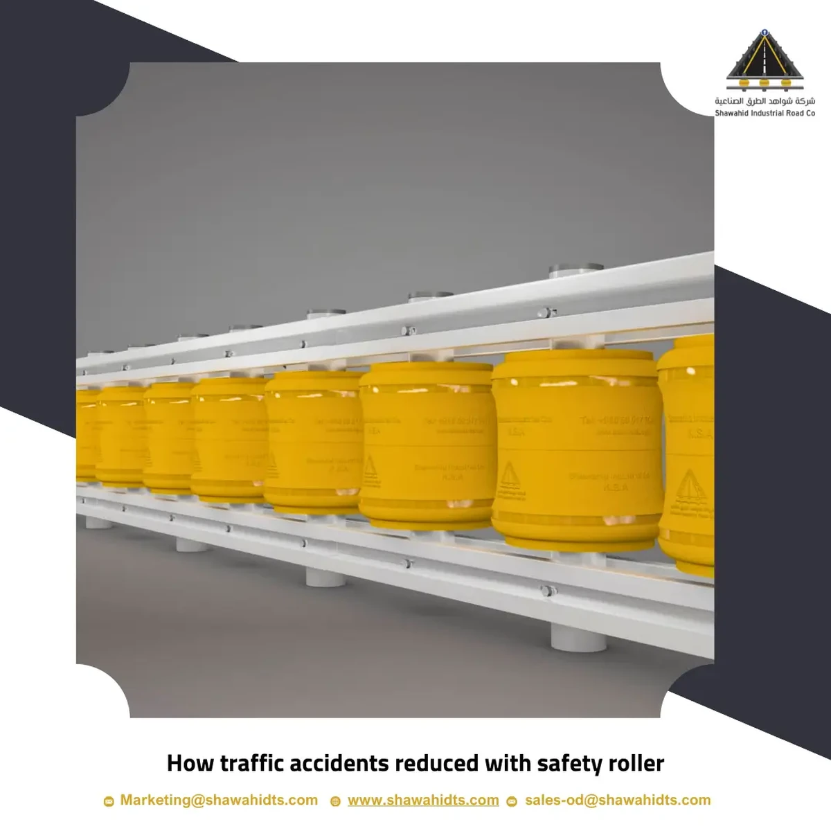 Safety Rull How traffic accident reduced with safety roller