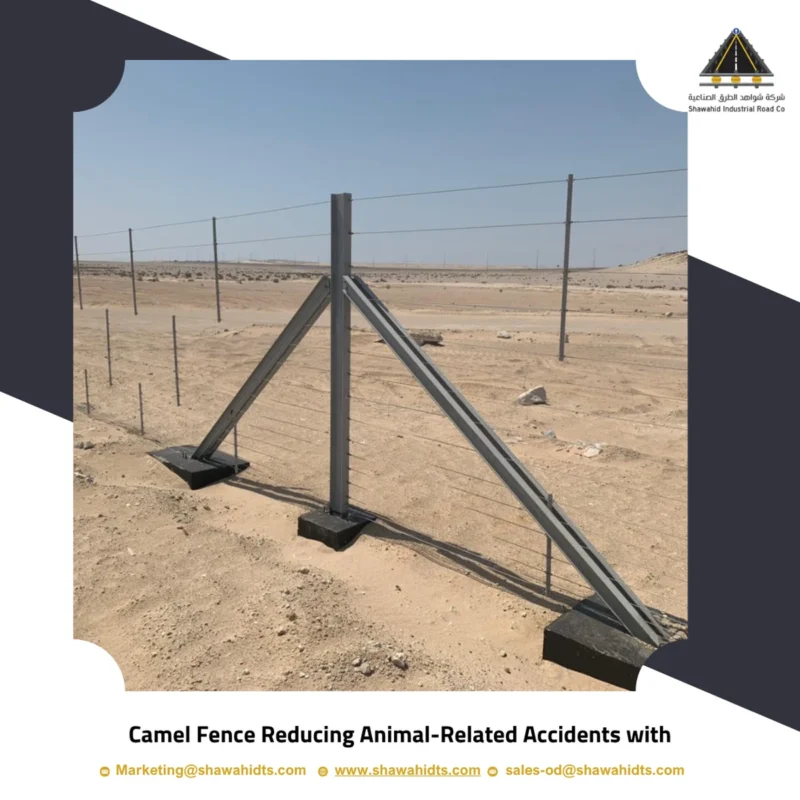 Camel Fence Reducing Animal-Related Accidents with