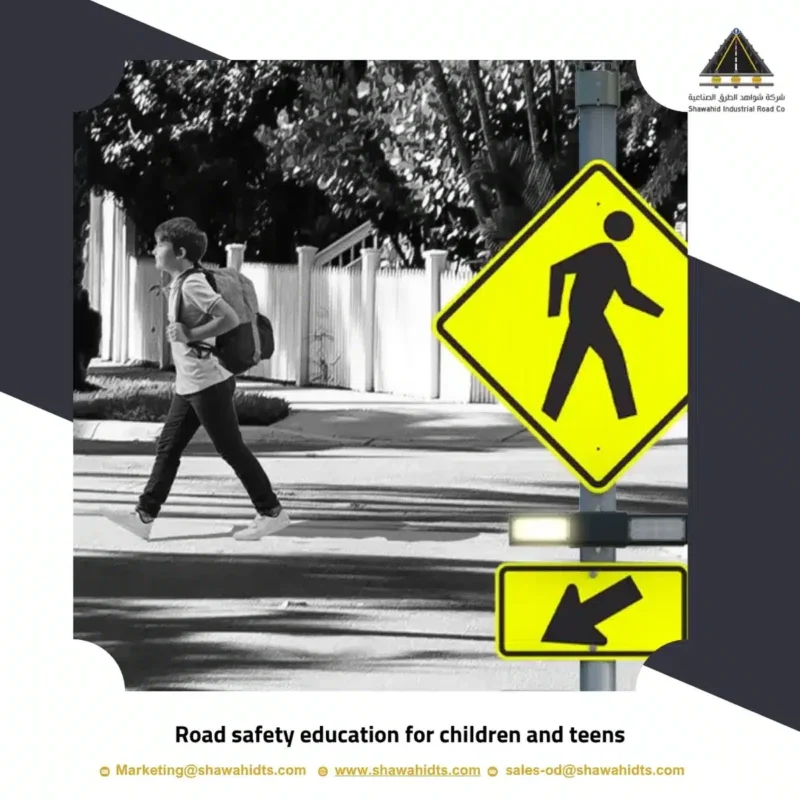 Road safety education for children and teens