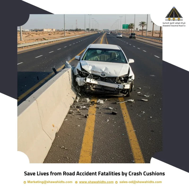 Save Lives from Road Accident Fatalities by Crash Cushions