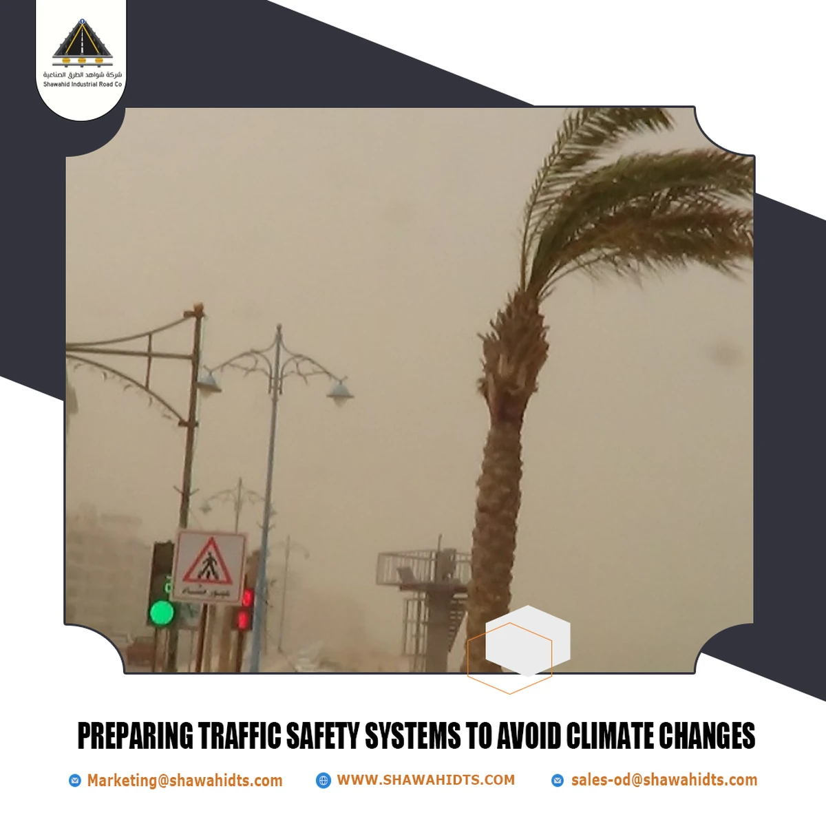 Preparing traffic safety systems to avoid Climate changes