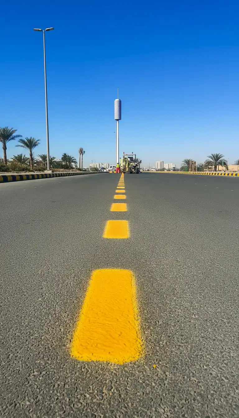 Hot-Applied Road Paints: Technology and Application Process